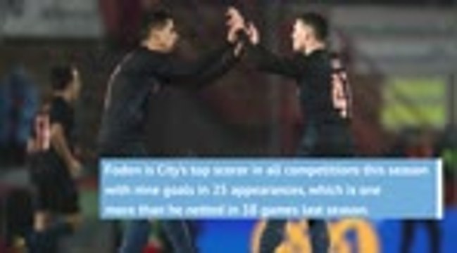 Foden cannot replace De Bruyne for City – Guardiola