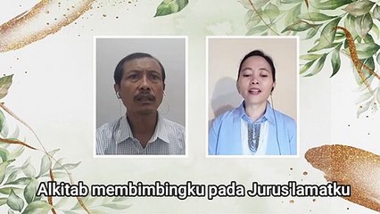“Kitab Suci Hartaku” - KJ 51 : 1, 2, 4 - Prokantor Budi Baratha & Dwiati Novita Rini di Ibadah GKI Yasmin 24 Januari 2021