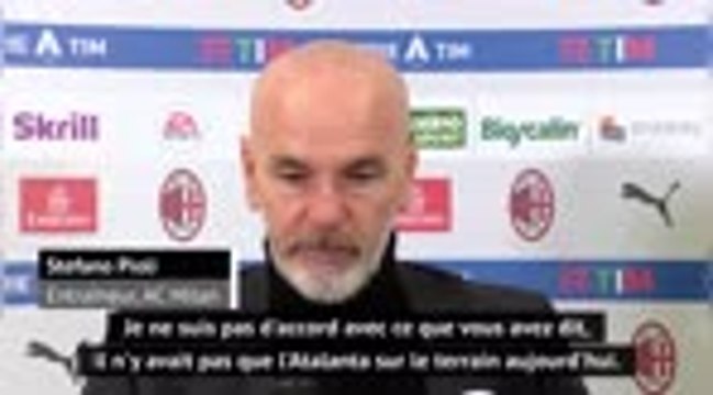 19e j. - Pioli : Je ne suis pas inquiet