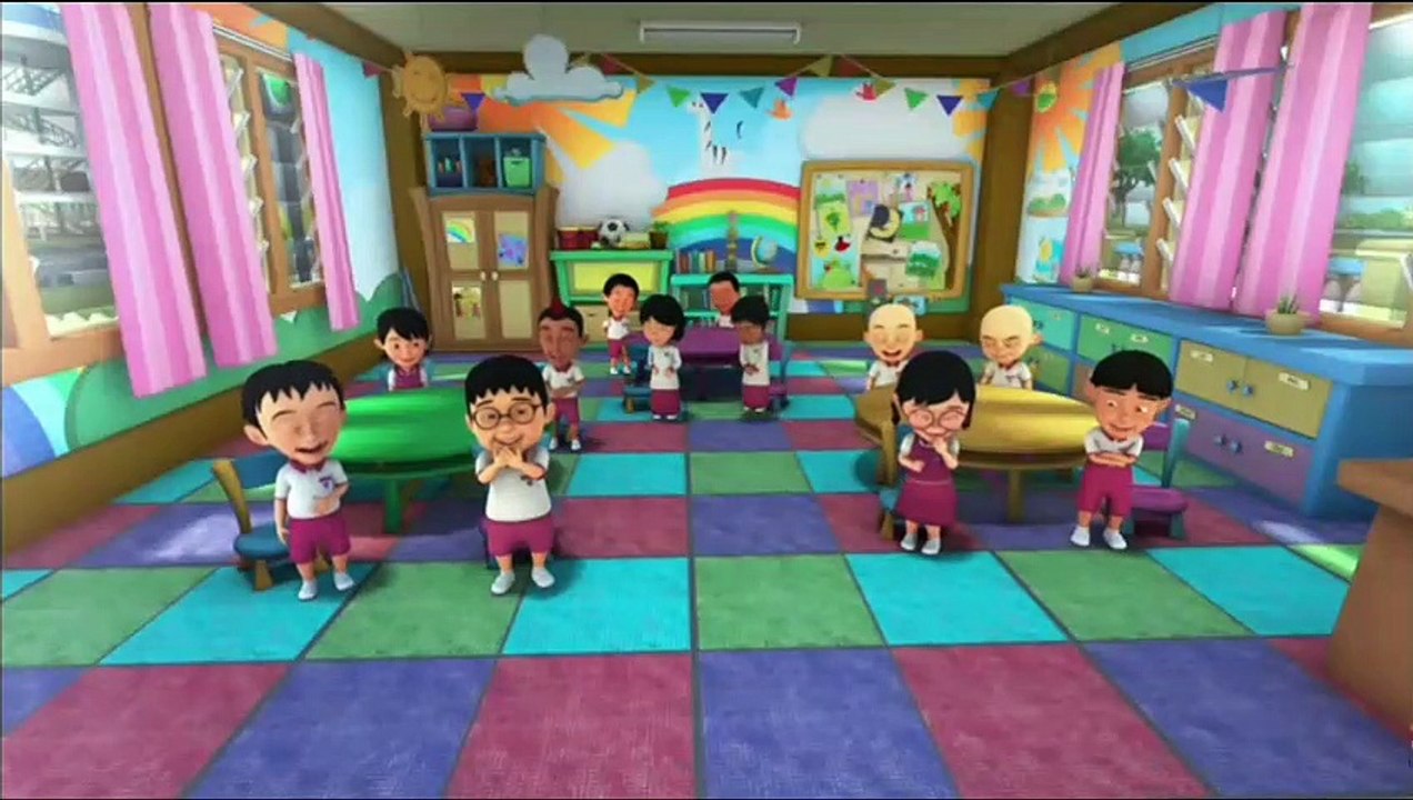Lagu anak naik naik ke puncak gunung|| versi upin dan ipin