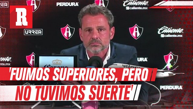 Diego Cocca tras derrota: 'Fuimos superiores, pero no tuvimos suerte'