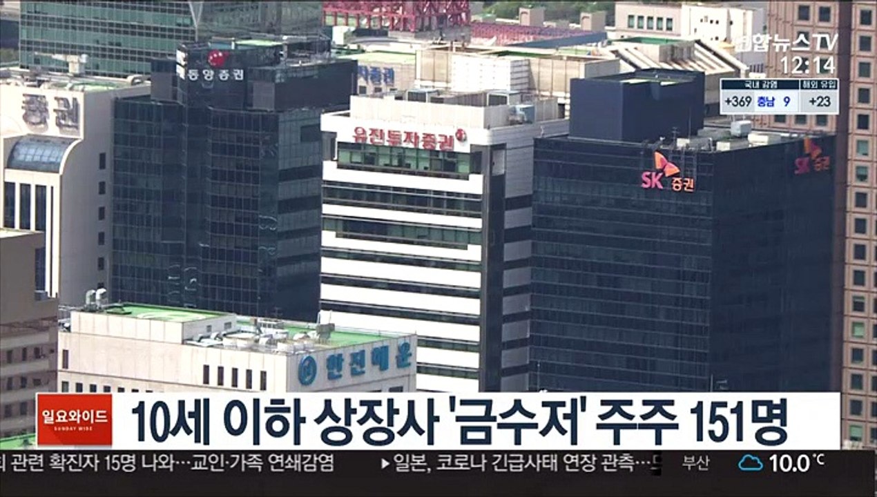 10세 이하 상장사 '금수저' 주주 151명