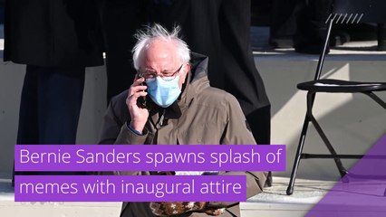 Bernie Sanders spawns splash of memes with inaugural attire, and other top stories in strange news from January 24, 2021.