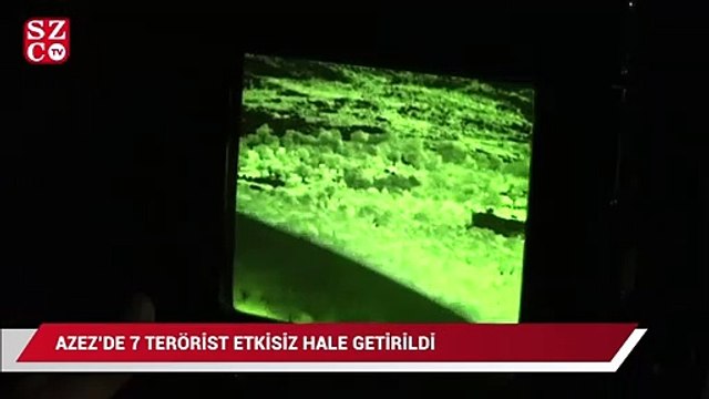 MSB: Azez'de 7 PKK/YPG’li terörist etkisiz hale getirildi