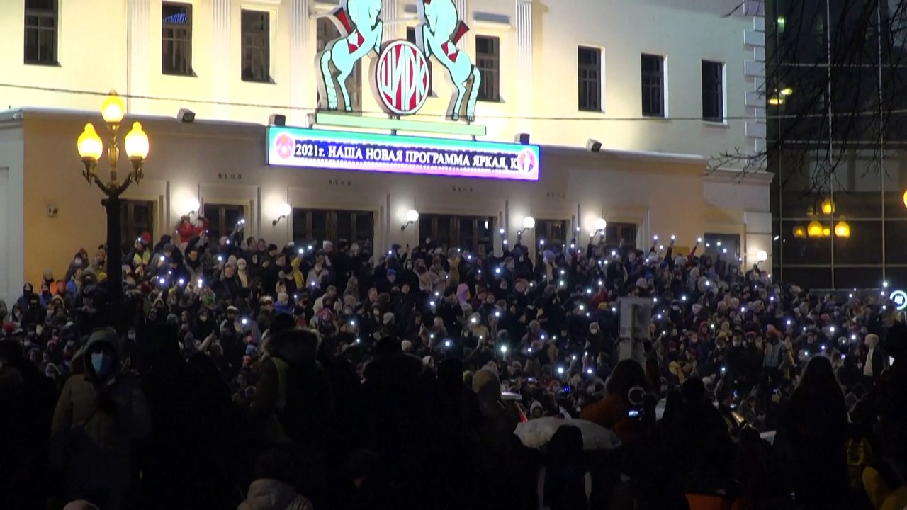 Beispiellose Protestwelle in Russland: Über 3.000 Festnahmen