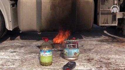 Termometreler sıfırın altında 33 dereceyi gösterdi