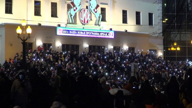 Polícia russa detém 3 mil pessoas em manifestações por Navalny