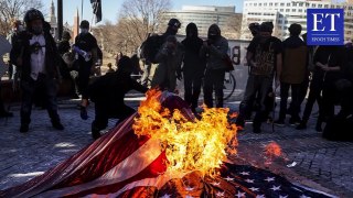 Antifa Menyerang dengan Kejam dan Hancurkan Pengadilan di AS