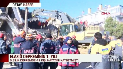 41 kişinin hayatını kaybettiği Elazığ depreminin 1. yılı