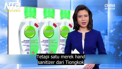 Inggris Menarik Hand Sanitizer Beracun Made in China