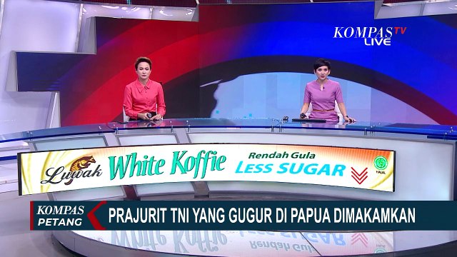 Isak Tangis Keluarga di Pemakaman Prajurit TNI yang Gugur Diserang KKB di Papua