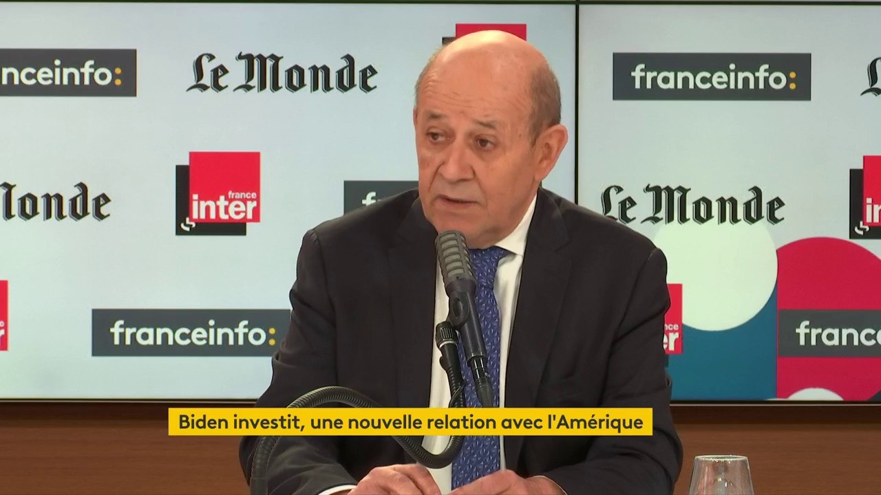 Jean-Yves Le Drian : "Au-delà de ce qui s'est passé aux États-Unis, ce sont toutes les démocraties qui peuvent se sentir fragilisées"