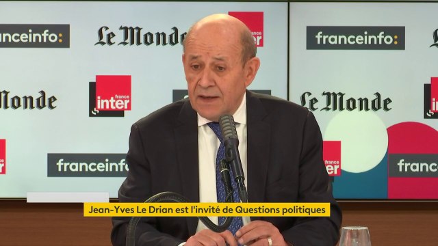 Jean-Yves Le Drian ne sera pas candidat aux régionales en juin prochain : J'ai annoncé il y a deux ou trois ans que pour moi, le temps des élections était révolu