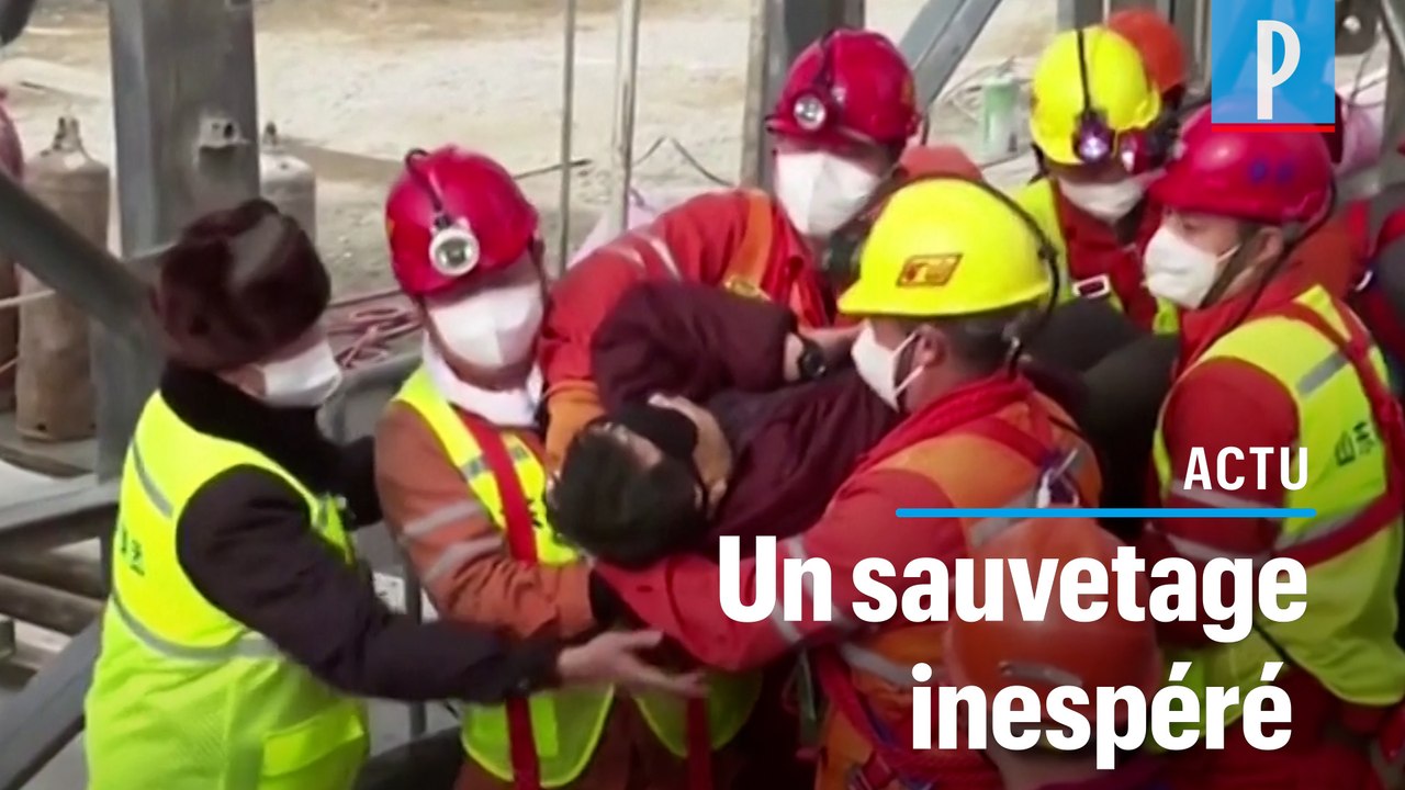 Chine : une dizaine de mineurs sauvés après avoir passé quinze jours sous terre