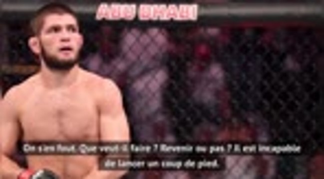 UFC 257 - McGregor répond à Khabib : Reviens et on se la donne !