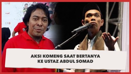 Jemaah Ngakak, Aksi Komeng Saat Tanya Ustaz Abdul Somad Viral