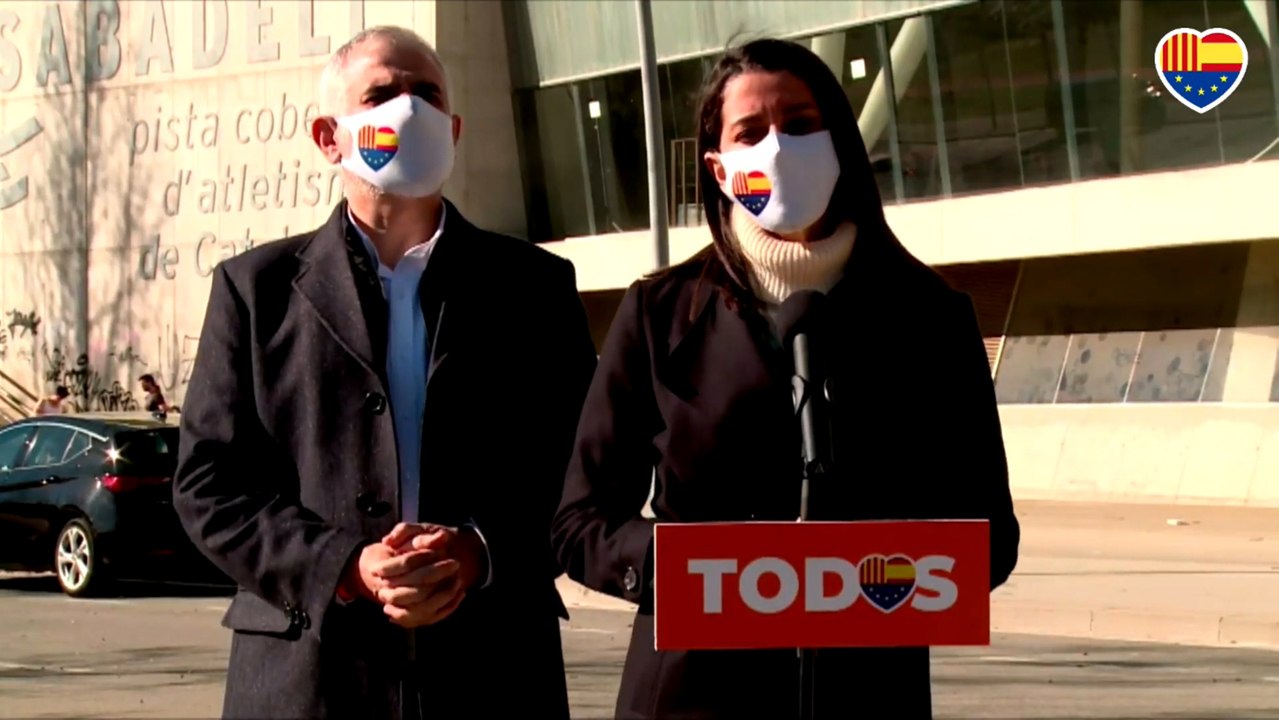 Arrimadas reclama un Govern de Cs y PSC: "Es el más centrado"