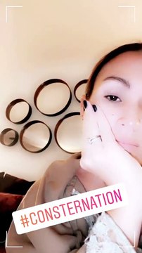 Vitaa, consternée par sa soirée Foot en famille le 23 janvier 2021 sur Instagram.