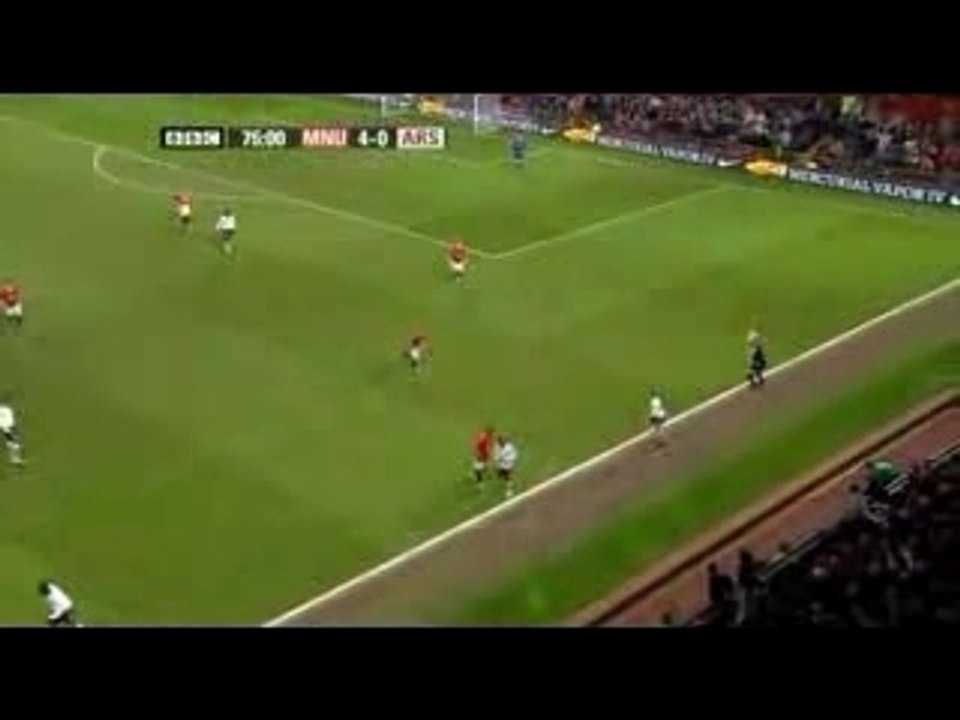 Nani Doing Kick-Ups Vs Arsenal 16.02.08