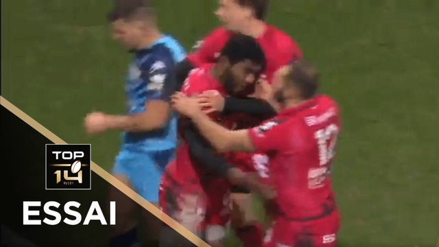 TOP 14 - Essai de Noa NAKAITACI (LOU) - Montpellier - Lyon - J19 - Saison 2020/2021
