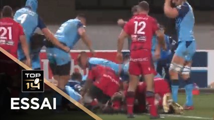 TOP 14 - Essai de Martin DEVERGIE (MHR) - Montpellier - Lyon - J19 - Saison 2020/2021