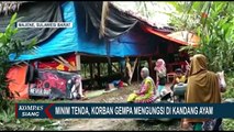 Minim Tenda, Kandang Ayam Jadi Tempat Korban Gempa Sulbar Mengungsi