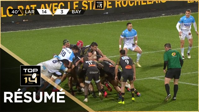 TOP 14 - Résumé Stade Rochelais-Aviron Bayonnais: 40-3 - J19 - Saison 2020/2021