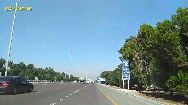 DUBAI-UNITED ARAB EMIRATES ON 21 JUNE 2017. A mountain tunnel on Kalba - Sharjah highway, UAE. Shallow depth of field