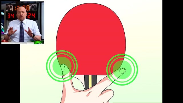 Hold a Ping Pong Paddle