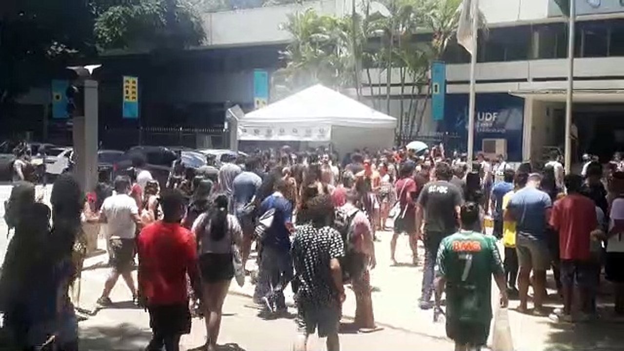 Entrada do 2o dia do Enem