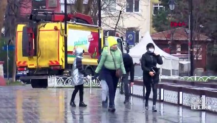 Yine turistler tadını çıkardı