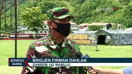 TNI AD Bangun RS Darurat untuk Korban Gempa Mamuju