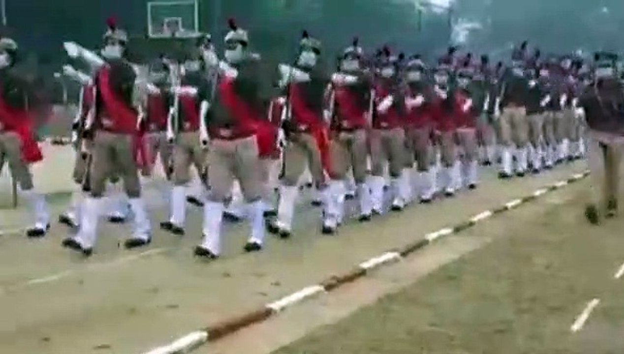 एसपी ने गणतंत्र दिवस के अवसर पर होने वाली परेड का कराया अंतिम रिहर्सल