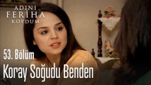 Koray soğudu benden - Adını Feriha Koydum 53. Bölüm