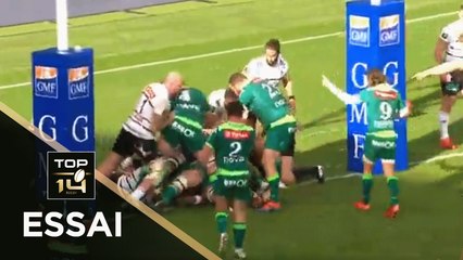 TOP 14 - Essai de Luke WHITELOCK (SP) - Pau - Brive - J19 - Saison 2020/2021