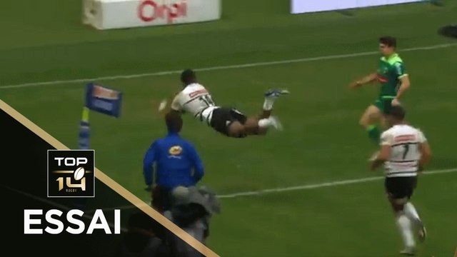 TOP 14 - Essai de Setareki BITUNIYATA (CAB) - Pau - Brive - J19 - Saison 2020/2021
