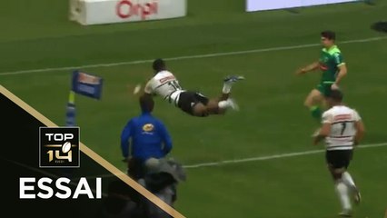 TOP 14 - Essai de Setareki BITUNIYATA (CAB) - Pau - Brive - J19 - Saison 2020/2021