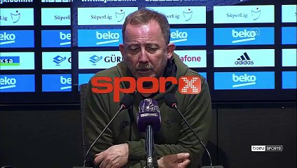 Sergen Yalçın: "Bir forvet transferi istedim"