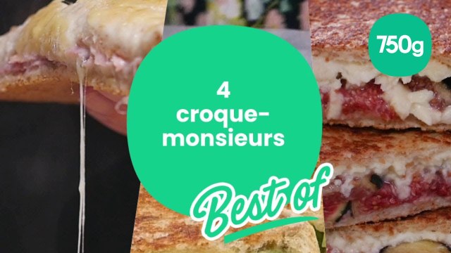 4 recettes de croque-monsieurs (Best of) - 750g