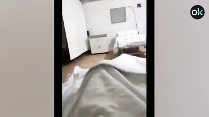 El hospital de campaña de Ximo Puig en Valencia que el viento obligó a desalojar