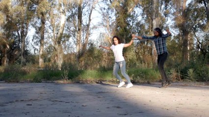 dabke girl - best dabke jump