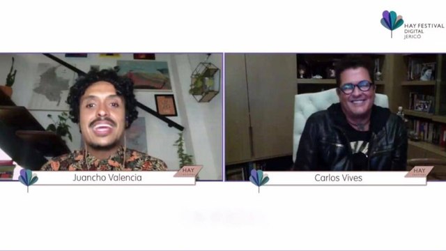 Carlos Vives y Juancho Valencia hablaron sobre la música y su inspiración en el Hay Festival