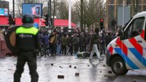 Protestas violentas en Países Bajos contra las restricciones por la pandemia