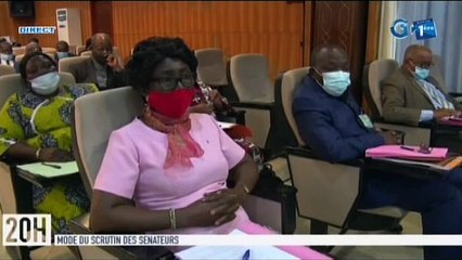 RTG/  Mode du scrutin des sénateurs selon la population