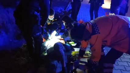 Kuşadası çevre yolunda motosiklet kazası: 1 ağır yaralı