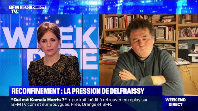 Jean-François Delfraissy juge qu' il faudra probablement aller vers un confinement - 24/01