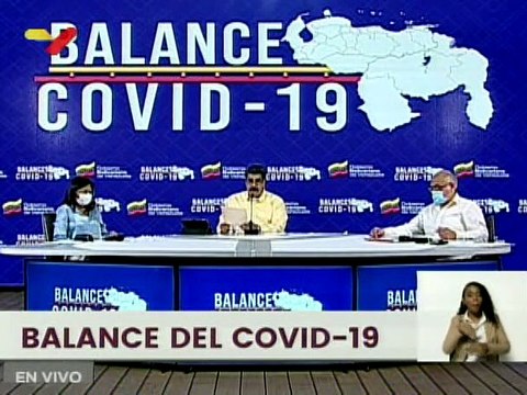 Venezuela promedia 6.544 casos activos 554 y 390 recuperados del COVID-19 por día