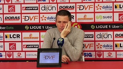 Thierry Laurey évoque la prestation de Mehdi Chahiri face à Dijon