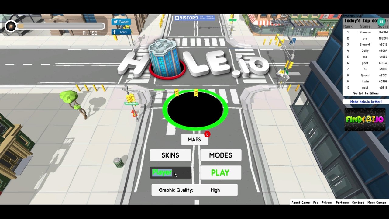 Hole.io - Unblocked Game Walkthrough and Tutorial - RocketGames.io - video Dailymotion