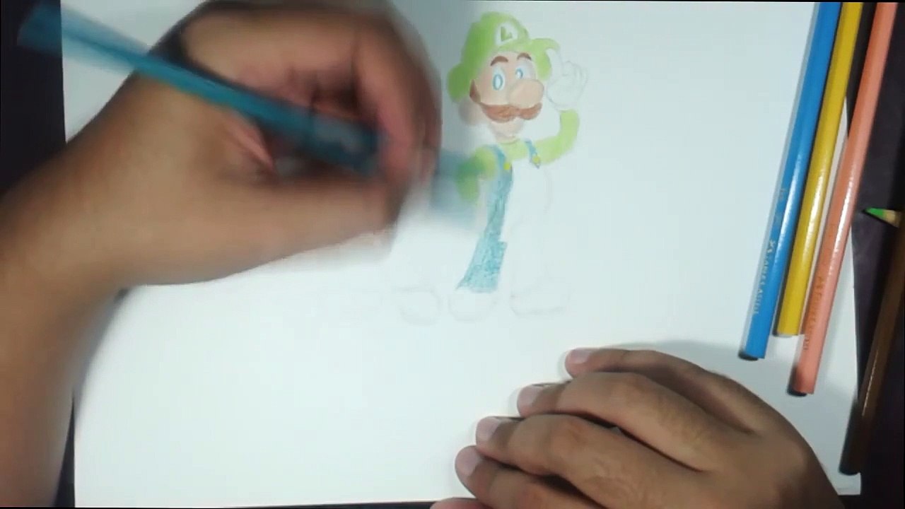 Speed Art -  Mario e Luigi #ArtCenter